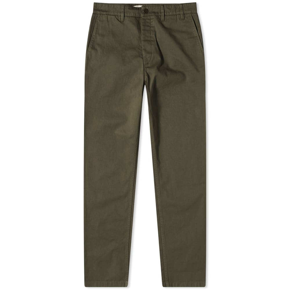 Norse Projects Men's Aros Heavy Chino in Beech Green Norse Projects