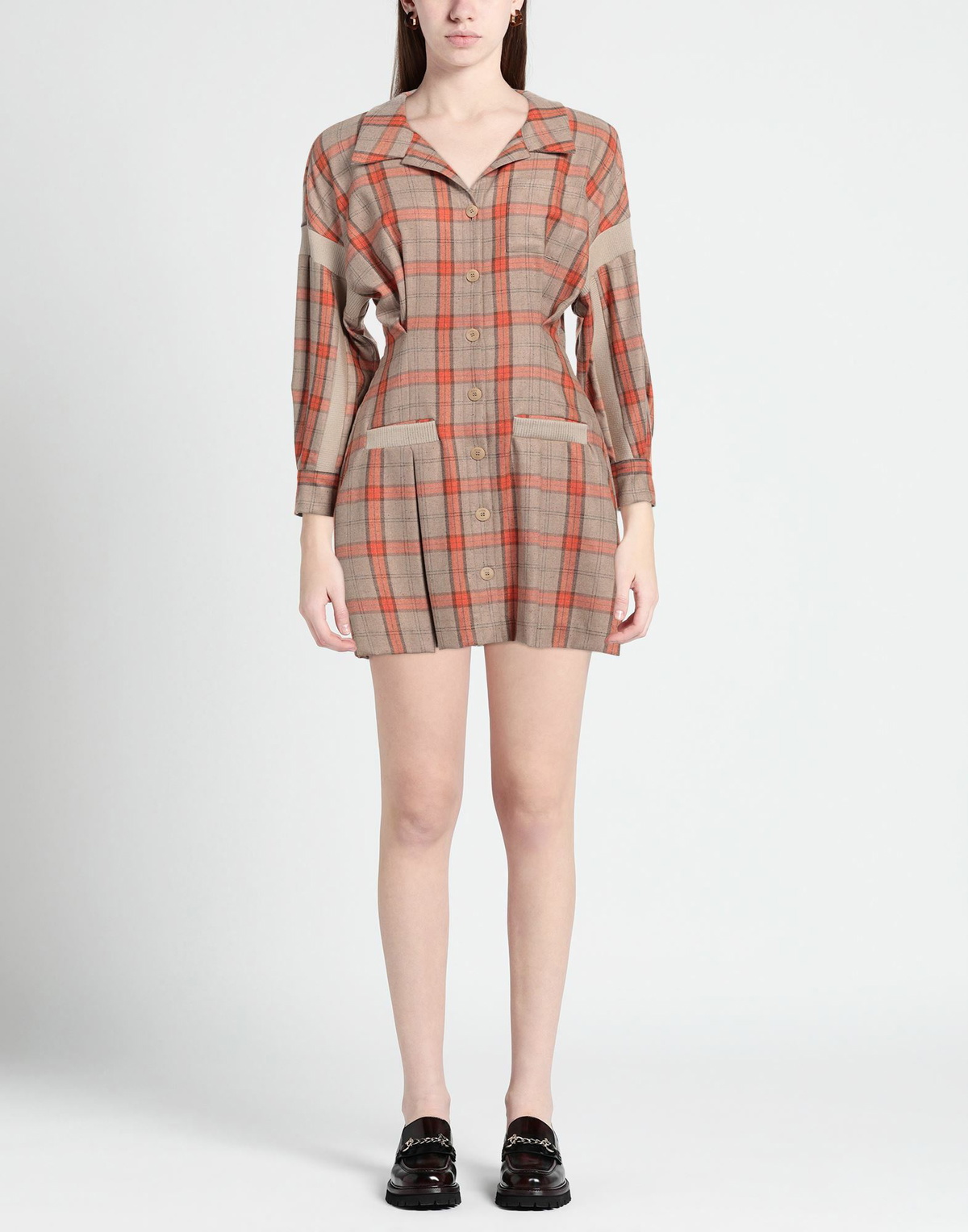 Maje Womens Mini dress in Orange