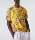 Etro Printed cotton jersey T-shirt