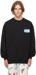 VETEMENTS Black 'My Name Is Vetements' Sweatshirt