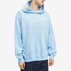 Sporty & Rich Men's 94 Racquet Club Hoodie in Sky Blue/White