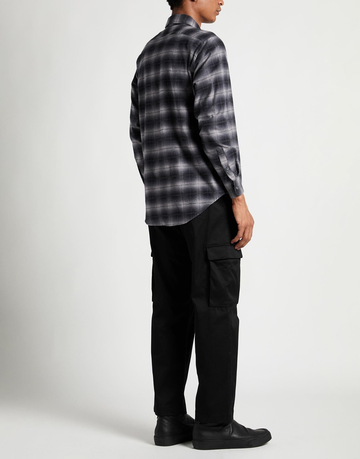 Aries Mens Shirt Charcoal