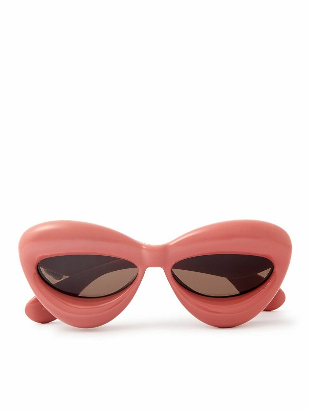 Photo: LOEWE - Inflated Round-Frame Acetate Sunglasses