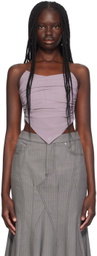 Miaou Purple Poppy Corset