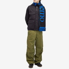 No Problemo Men's Logo Scarf in Blue/Black 