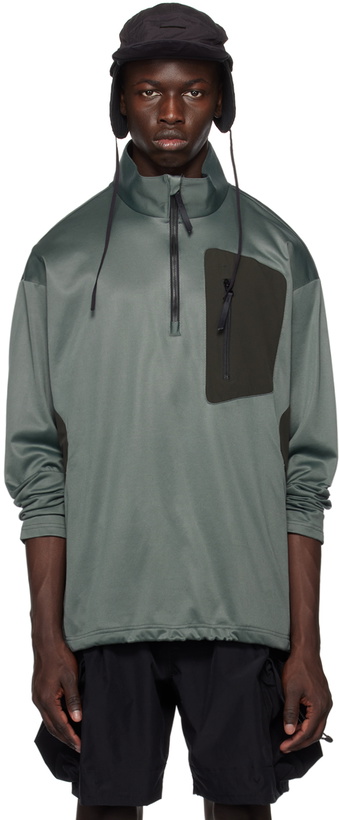 Photo: meanswhile Gray Ice Touch Jacket