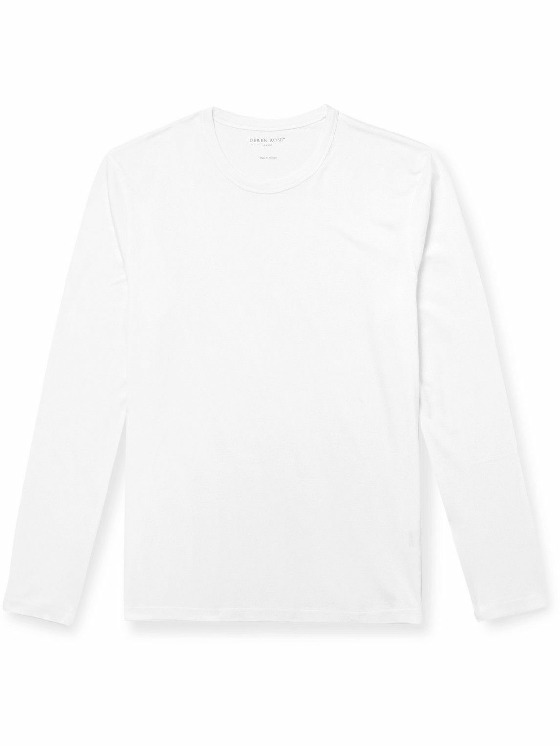 Derek Rose - Barny Pima Cotton-Jersey T-Shirt - White