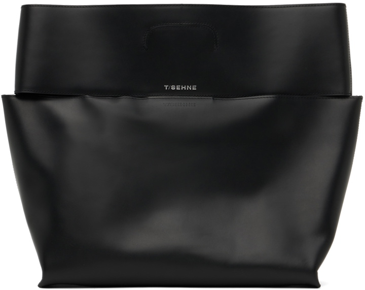 Photo: T/SEHNE SSENSE Exclusive Black Cut-Through Bag