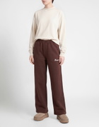 Laneus Womens Pants in Chocolate brown