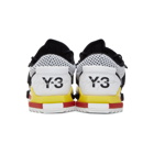 Y-3 Black and White Harigane Sneakers