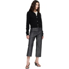Baserange Black Tier Cardigan