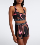 Pucci Marmo jersey sports bra