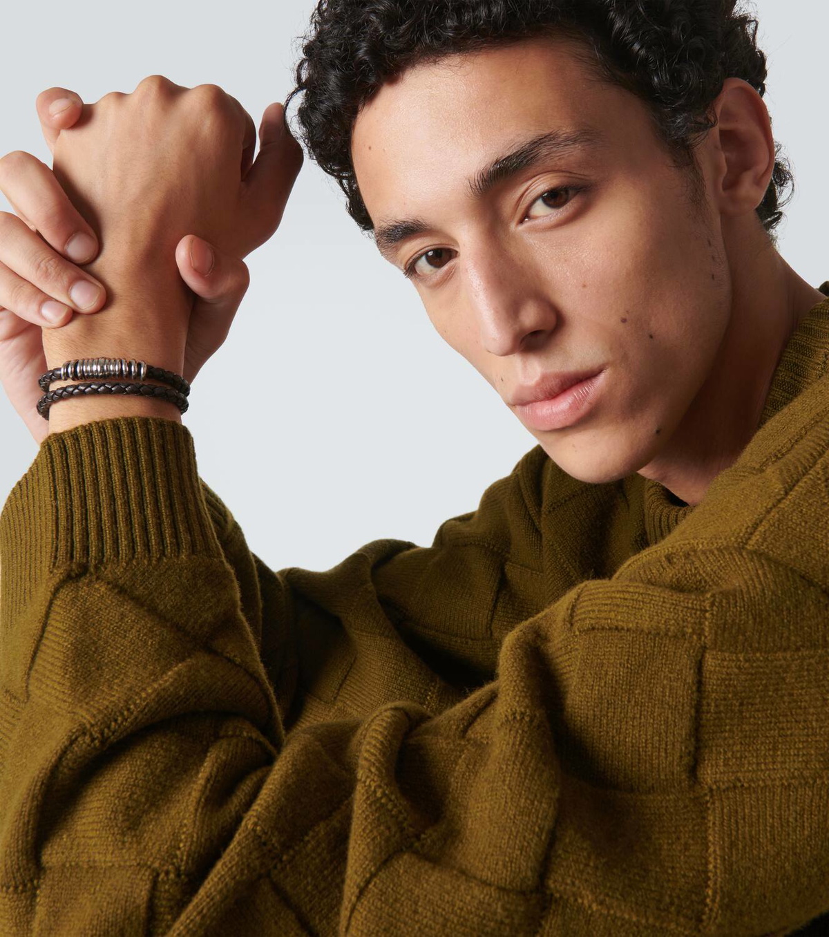 Bottega Veneta Braided leather bracelet