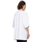 GCDS White Extra Palazzo T-Shirt