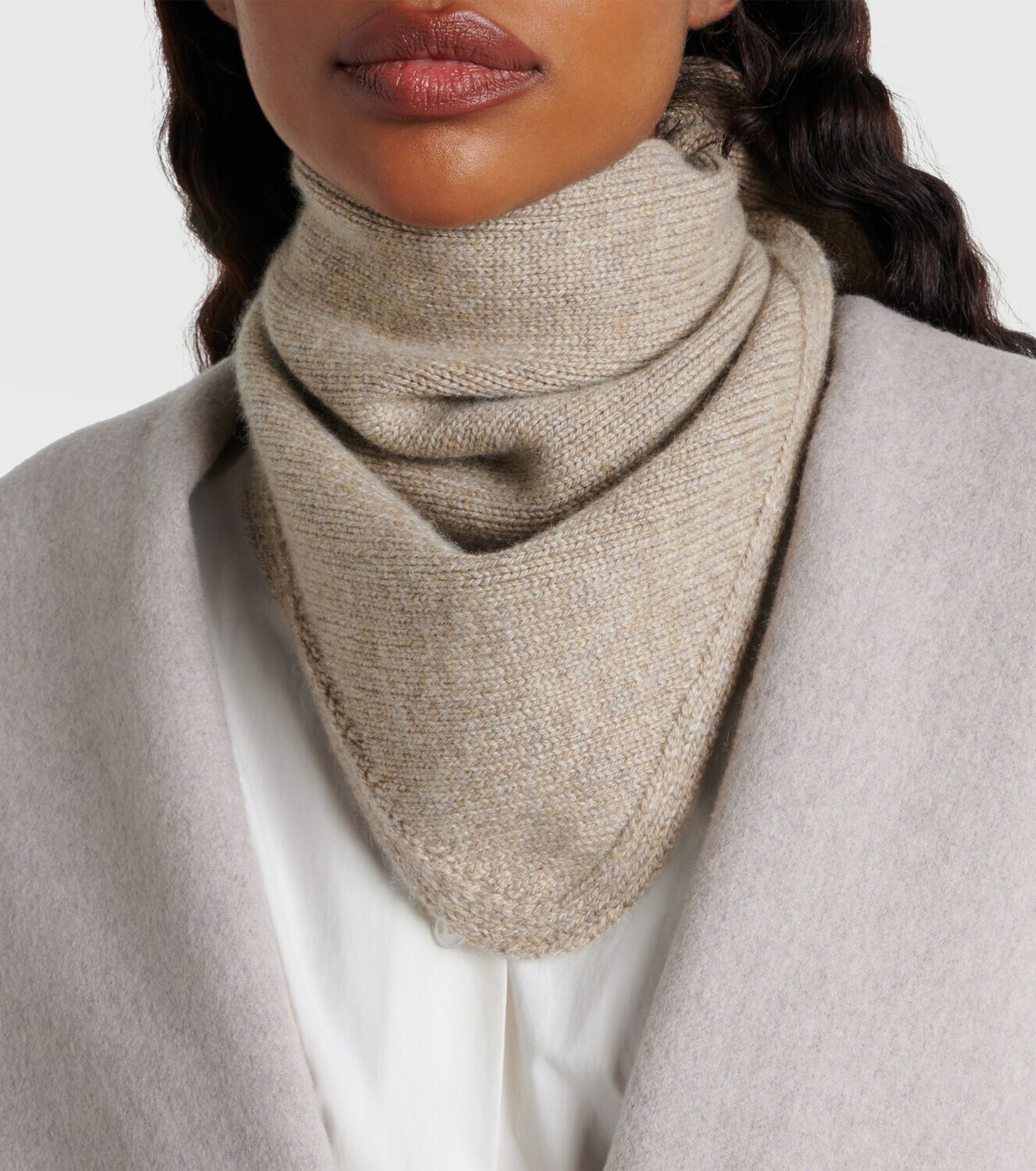 The Row Cashmere scarf