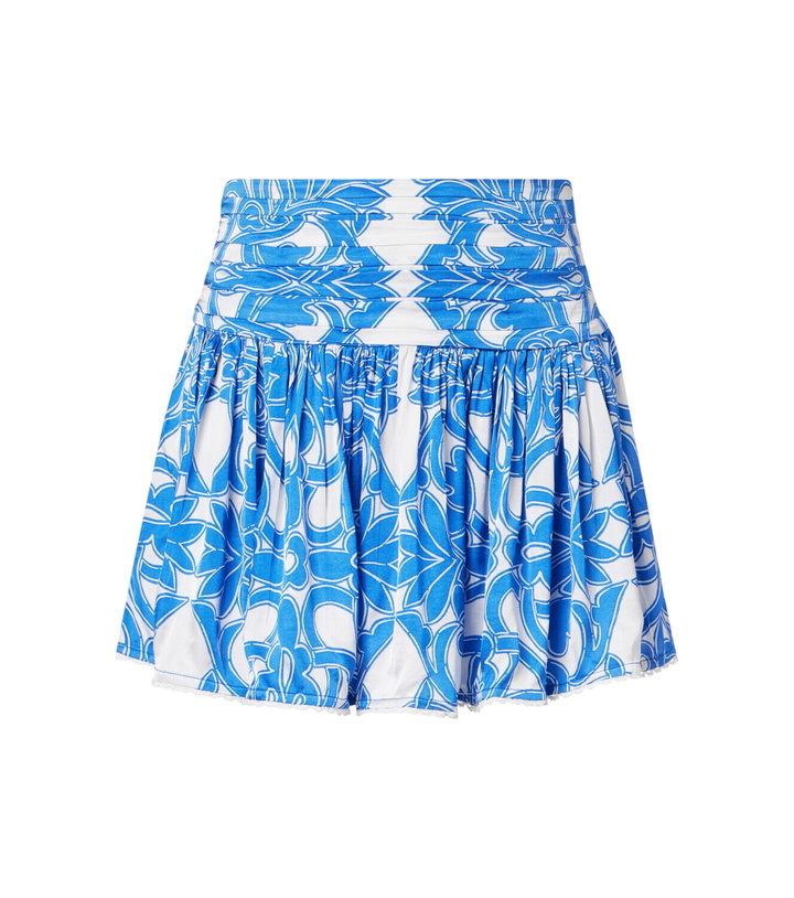 Photo: Poupette St Barth Colleen floral miniskirt