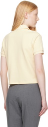 Sandy Liang Yellow Louise Polo