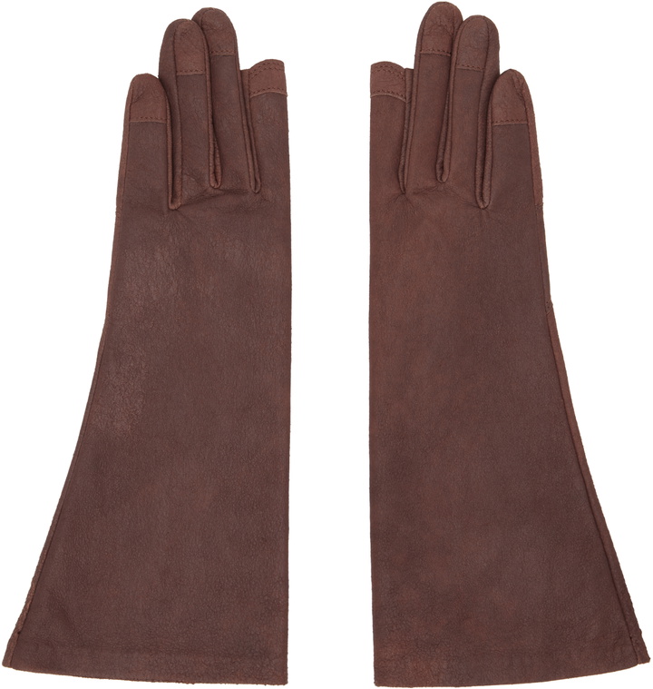 Photo: Rick Owens Brown Porterville Short Gloves