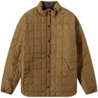 Taion Men's Reversible Mountain Down Jacket in Olive/Black/Beige