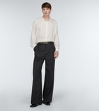 Saint Laurent - Wide-leg wool pants