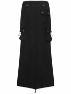 COPERNI - Tailored Cool Wool Blend Cargo Skirt