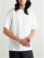 Burberry - Logo-Print Cotton-Jersey T-Shirt - White
