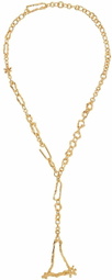 Vasiliki Gold Ouroboros Necklace