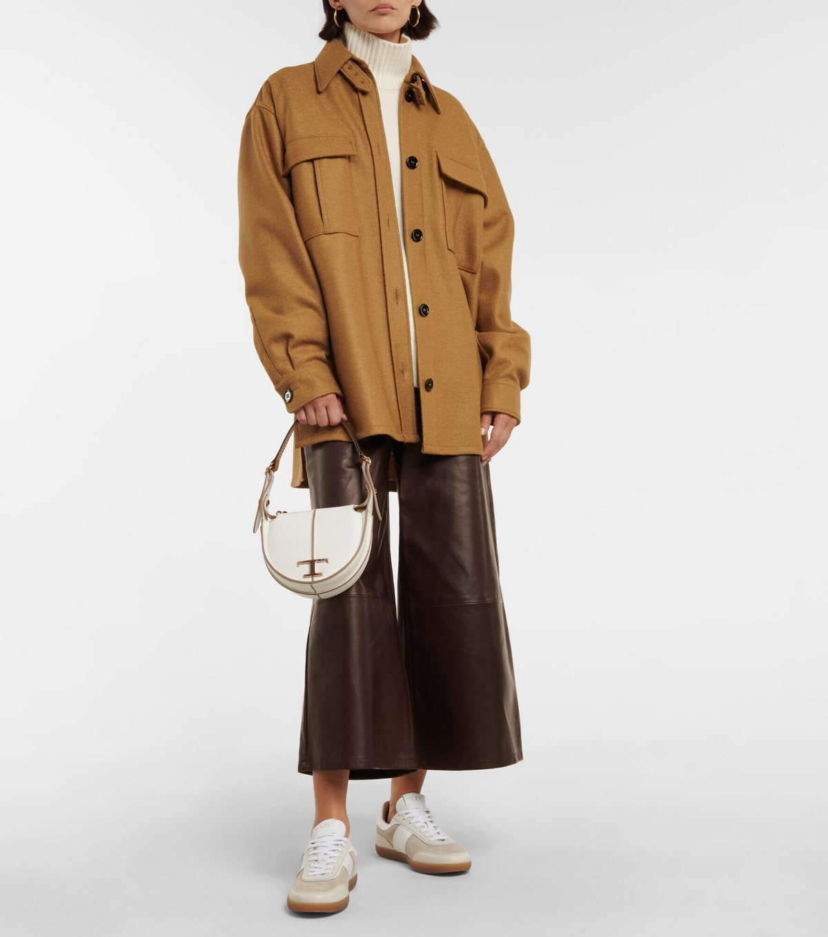Tod's - Tabs leather and suede sneakers