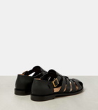 Loewe Campo leather sandals