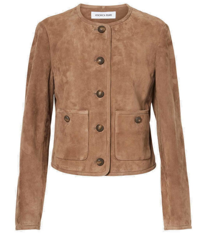 Photo: Veronica Beard Andrea suede jacket
