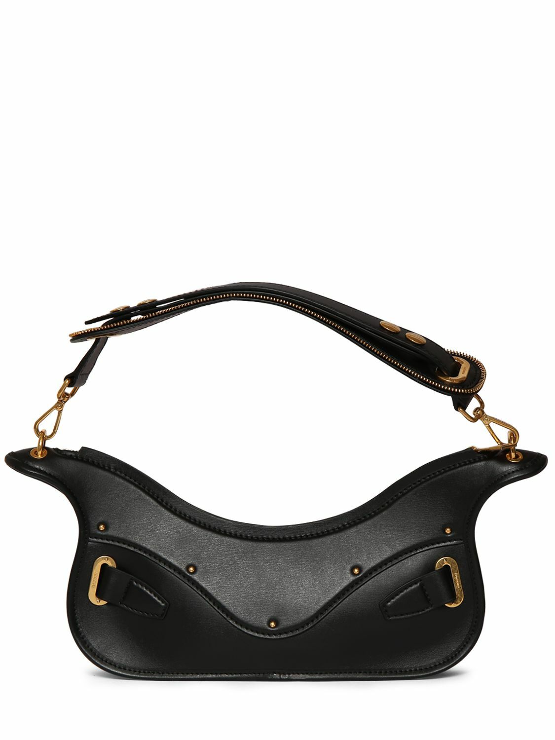クラッチバッグ Balmain Blaze Pouch-Box Leather Balmain Women's Blaze Pouch-Box Leather Neutrals - Walmart.com