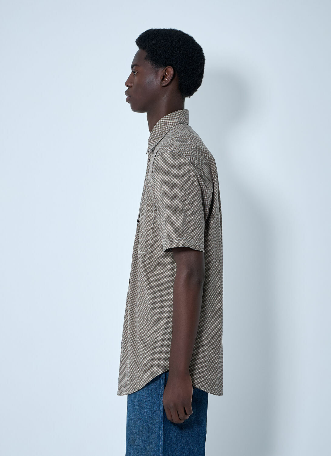 ERL Woven Plaid Shirt