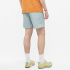 Goldwin Men's Nylon Short 5 in Aqua Gray