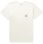 Mollusk - Printed Garment-Dyed Cotton-Jersey T-Shirt - Neutrals