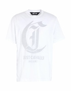 Just Cavalli Mens T-shirt in White