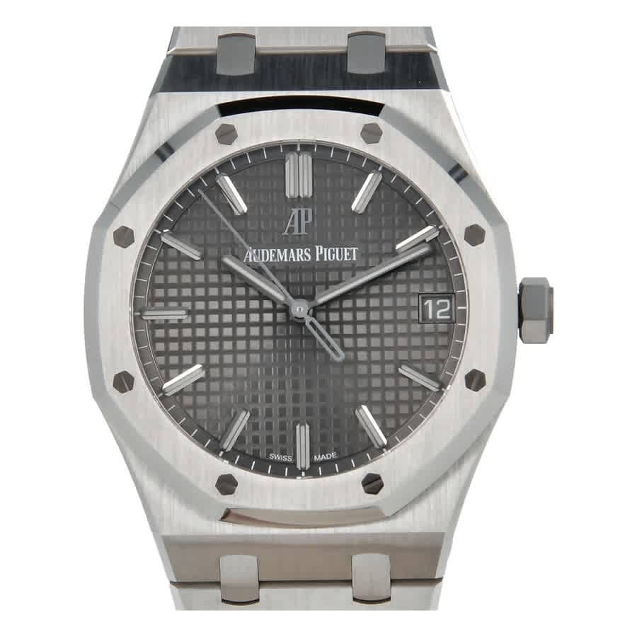 Audemars Piguet Royal Oak Automatic Grey Dial Mens Watch 15500ST