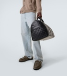 Bottega Veneta Intrecciato leather duffel bag