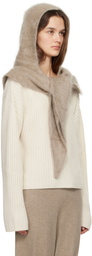 LISA YANG Taupe 'The Rina' Scarf