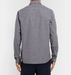 A.P.C. - Victor Checked Cotton Oxford Shirt - Men - Navy