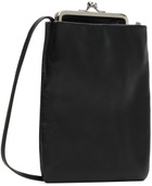 Y's Black Clasp Pochette Bag
