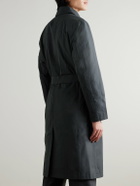Oliver Spencer - Albers Belted Woven Trench Coat - Gray