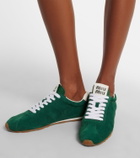 Miu Miu Plume suede sneakers
