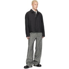 MM6 Maison Margiela Gray Insulated Cotton Wool Jacket