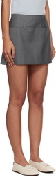 Dunst Gray Micro Mini Skort