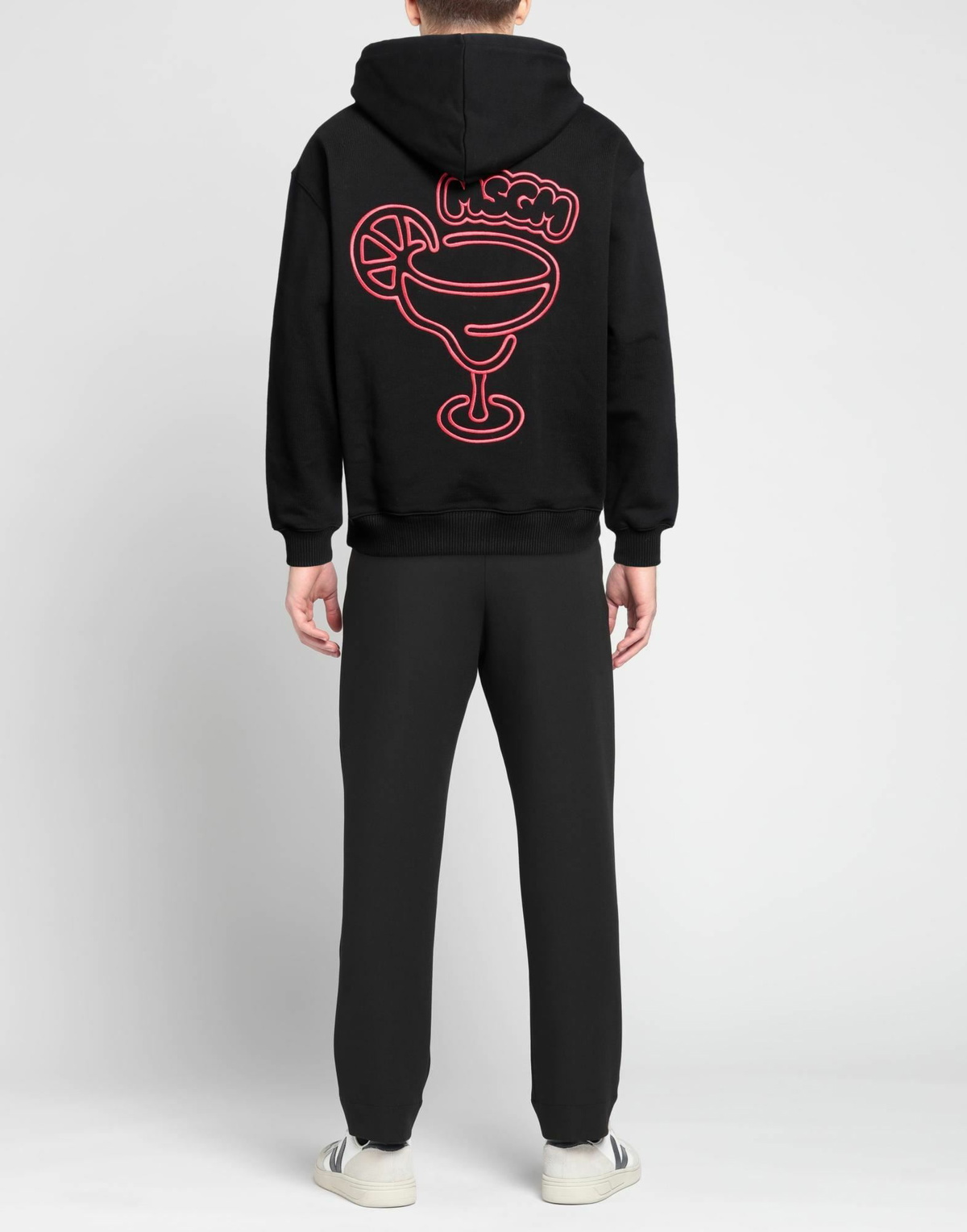 Msgm Mens Sweatshirt in Black