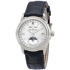 Blancpain Leman Automatic White Mother of Pearl Dial Ladies Watch 2360-1191A-55B