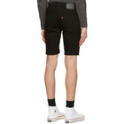 Levis Black 511 Slim Cut-Off Shorts