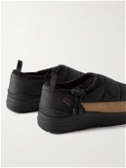 Moncler Genius - Suicoke 2 Moncler 1952 Pepper Quilted Nylon Loafers - Black