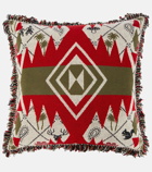 Alanui - Icon wool-blend jacquard cushion