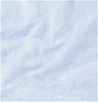 Hartford - Mélange Linen-Jersey T-Shirt - Light blue